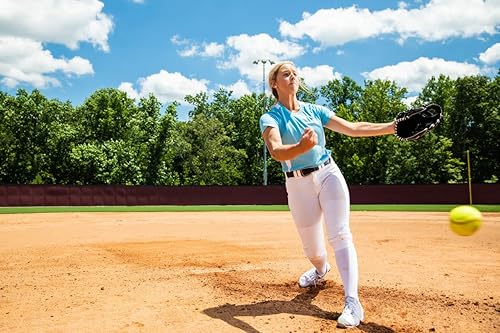 Miniatura 7 de Mizuno Fastpitch - Camiseta de softball con cuello redondo