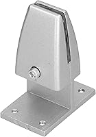Vista 1 de Clip de soporte de división de escritorio, 4 piezas de aleación de aluminio en forma de T clip de soporte de pantalla de escritorio, adecuado