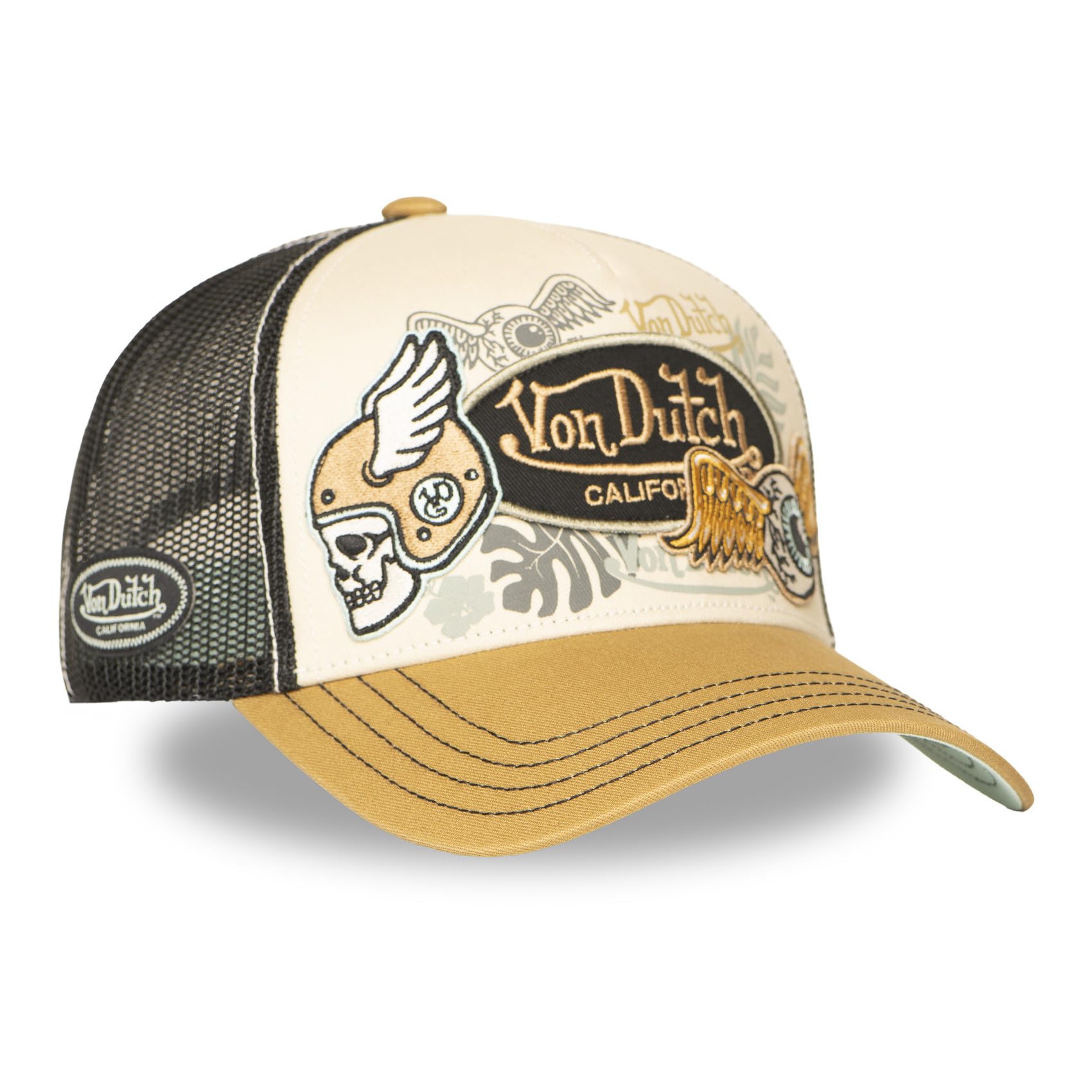 Von Dutch Casquette Trucker Filet Patch brodé Patches