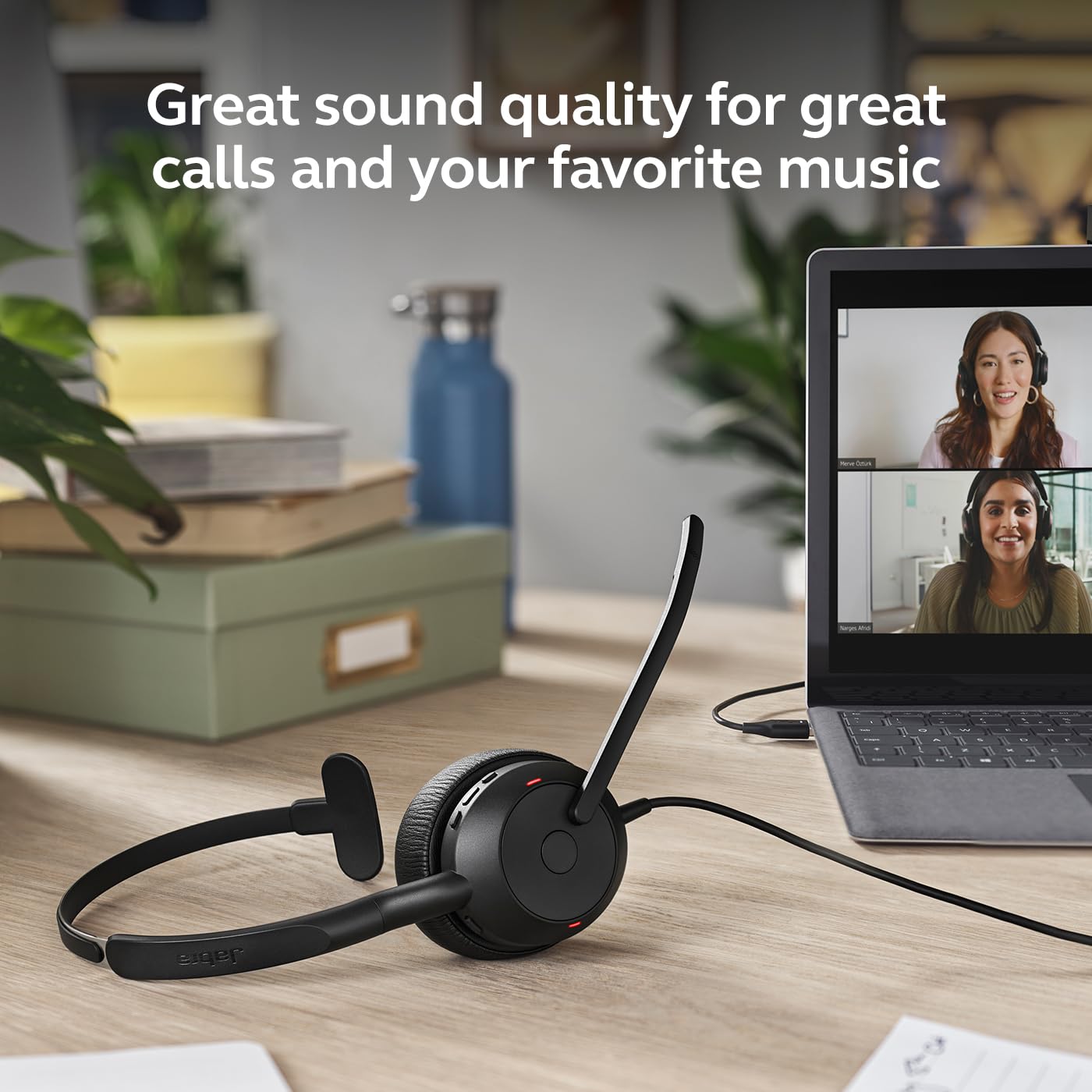 Amazon.com: Jabra Evolve2 50 Wired Single-Ear Headset - Noise
