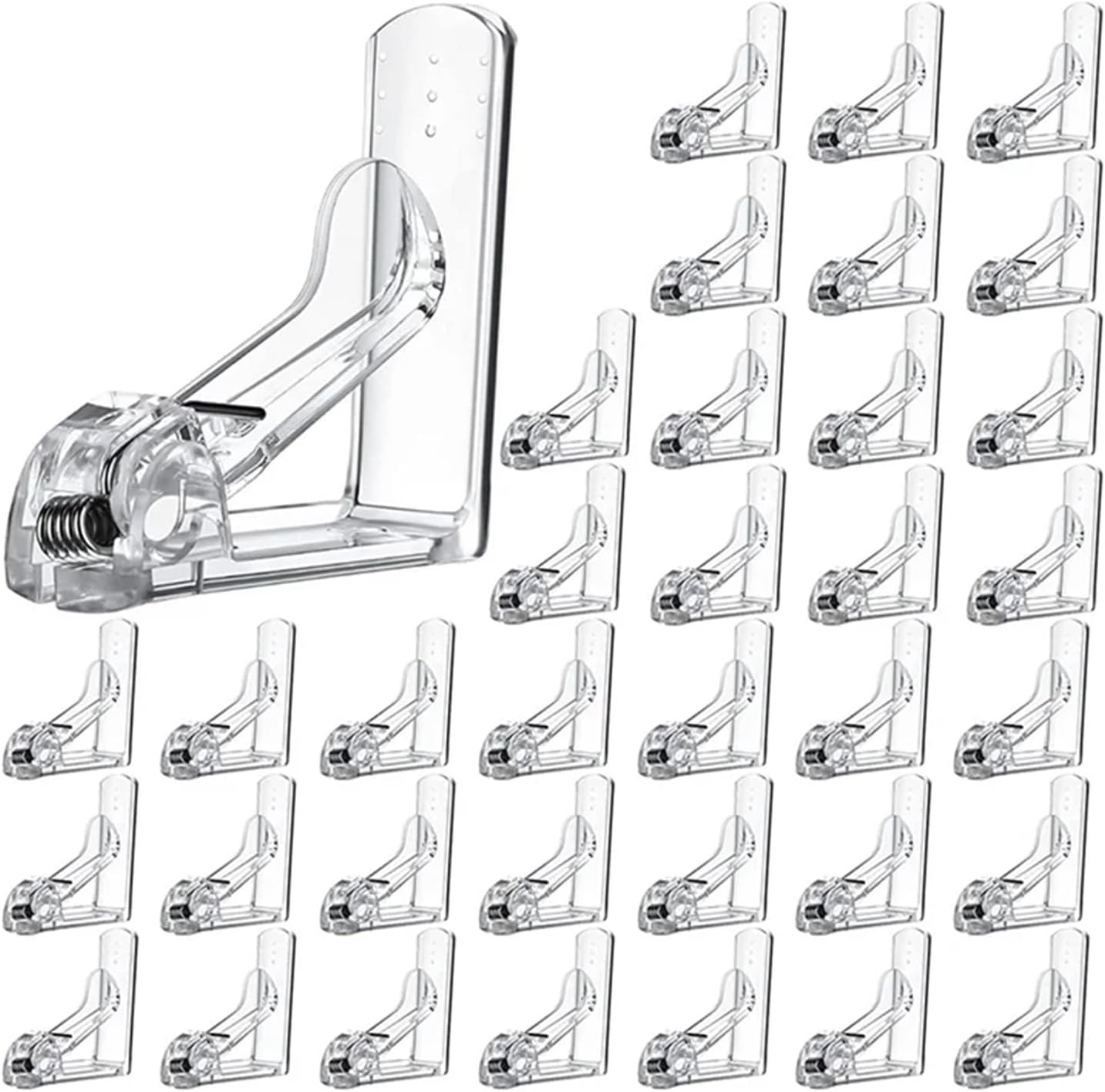 Tablecloth Clips 100 PCS Tablecloth Clips Plastic Table Cloth For Hom Picnic Dinging Room Indoor