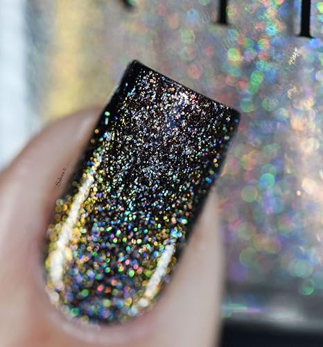 Miniatura 1653 de ILNP Madison Ave Esmalte de uñas holográfico metálico rosa antiguo