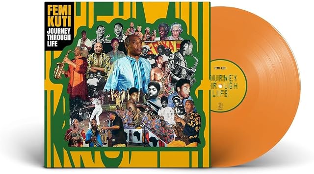 Journey Through Life (Vinil Laranja, Edição Limitada) por Femi Kuti, capa do álbum
