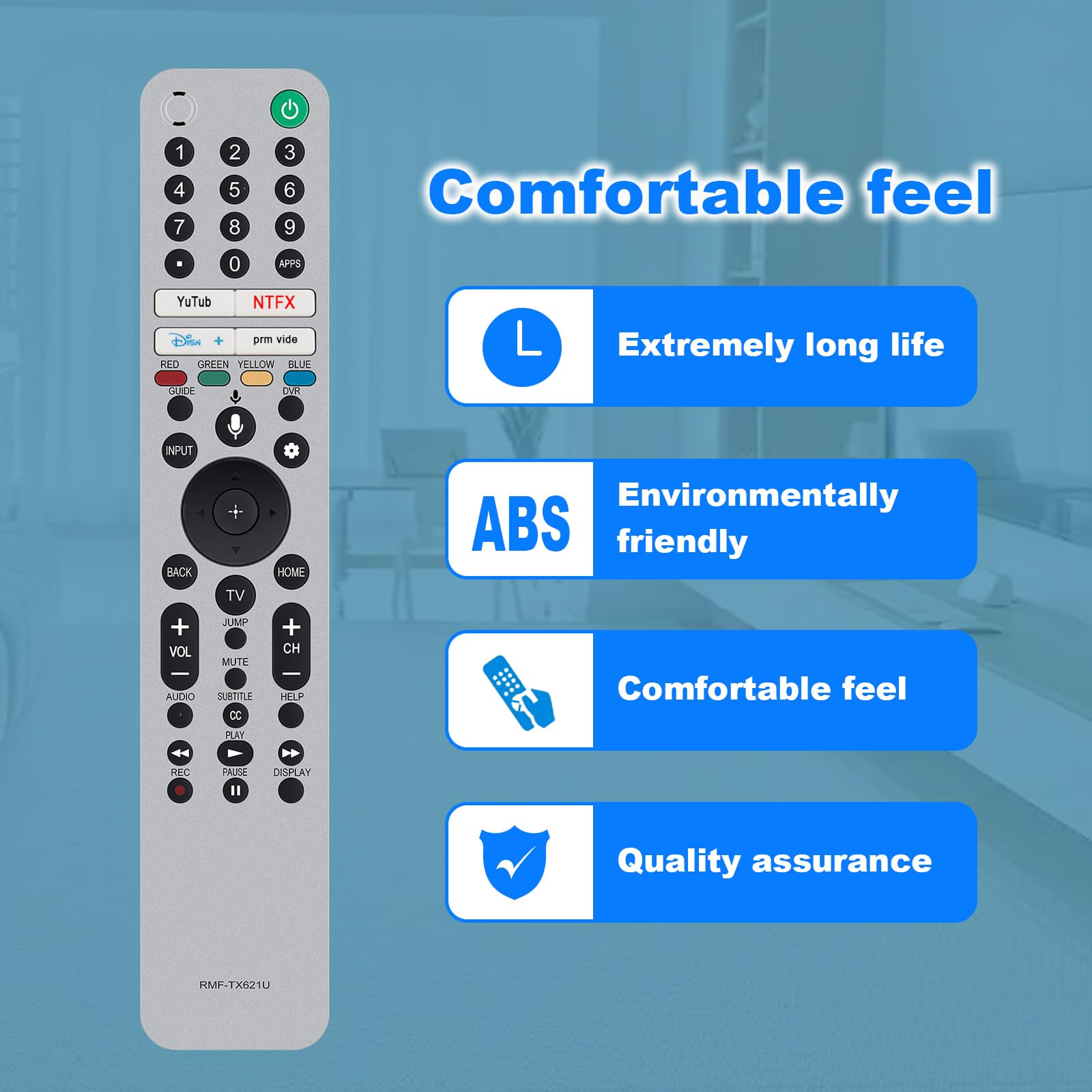 Amazon.com: RMF-TX621U 1-009-947-11 Replace Voice Remote Control