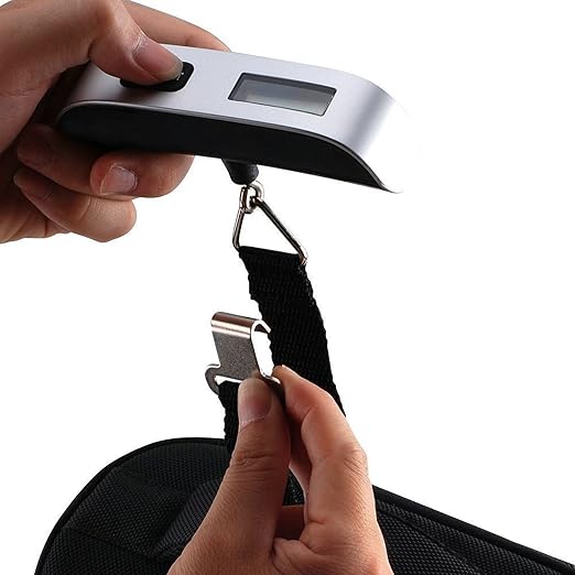 Portable Digital Luggage Scale Gadget Weighing Suitcase 110lbs Pounds