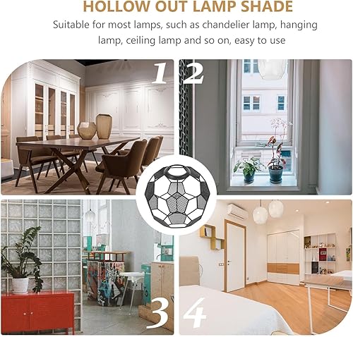 Miniatura 3 de Lámpara colgante con temática de fútbol, pantalla de repuesto para decoración del hogar, bar, cafetería y restaurante, fácil de instalar, estilo