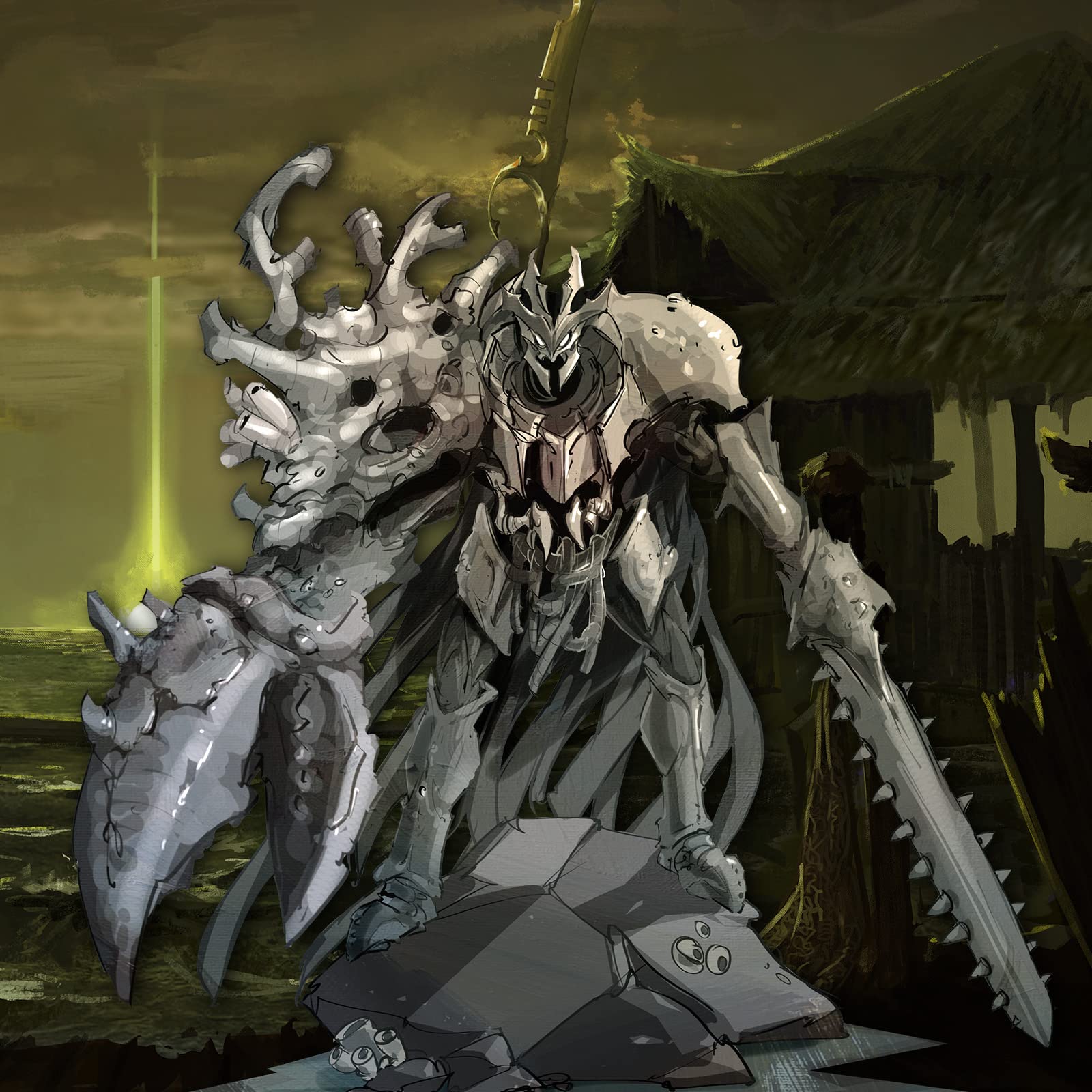 Epic Encounters: Island of The Crab Archon RPG Juego de Mesa de fantasía con 20 miniaturas detalladas, Alfombrilla de Juego de Doble Cara y Libro de Aventuras Game Master con estadísticas de