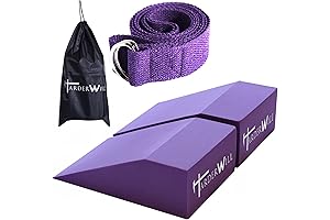 Revolutionary Calf Stretcher Yoga Foam Wedge