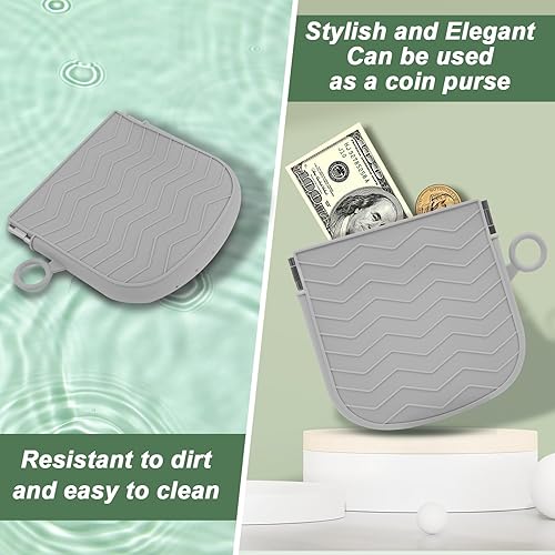 Miniatura 4 de Estuche de retención de silicona, funda portátil con orificios de ventilación, caja de retención dental de ortodoncia delgada y portátil para