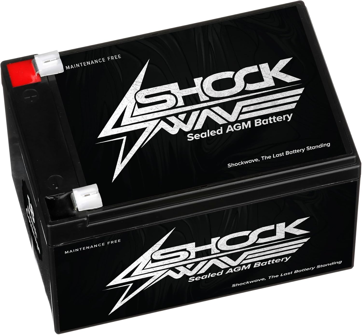 Shockwave 12V 15AH SLA Battery – Heavy-Duty Replacement for 12V 15 Batteries in Alarms, Scooters, Ride-On Toys, Emergency Lights & More – F2 Spade Terminal