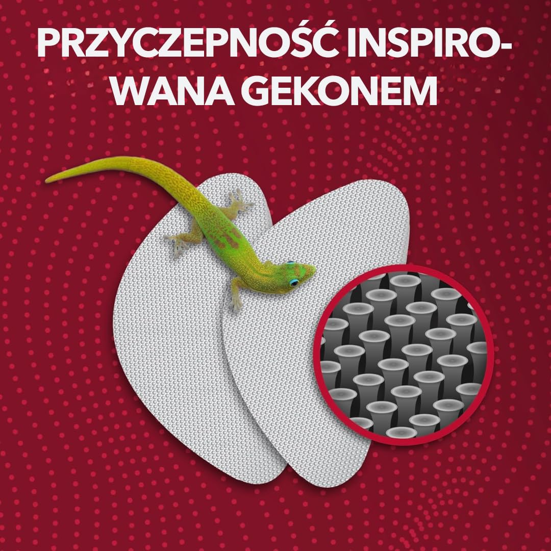 Setex Gecko Grip Nano 0.6Mm Antypoślizgowe Noski Do Okularów (5 Przezroczystych Par), Najmniejsze I Najcieńsze Dostępne, Innowacyjnych Mikroteksturowanych Włókien Na Każdy Nosek, 0.6mm × 6mm × 11mm