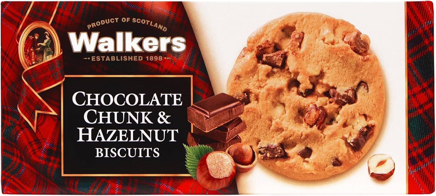Chocolate Chunk & Hazelnut Biscuits - 150 grams