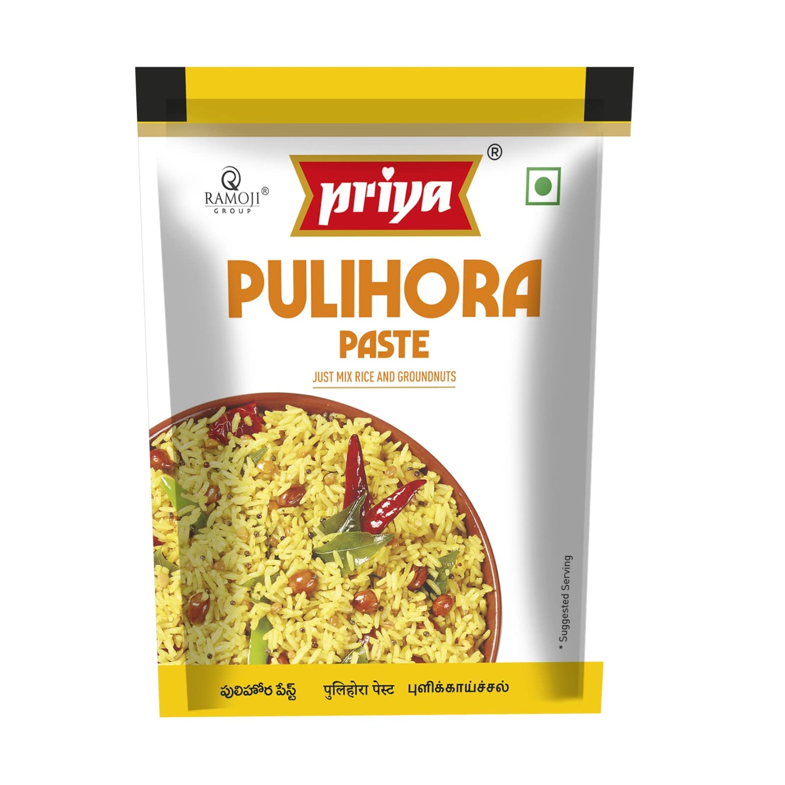 See full amazon price history chart for Priya Pulihora Paste - 100g (Pack of 4) I Total 400gm I Puliyodharai Puliyogare Pulikachal | Rice Paste With Tamarind Extract | Ready to Cook | Naturally Processed | Authentic Aroma and Flavour For Cooking Priya Pulihora Paste - 100g (Pack of 4) I Total 400gm I Puliyodharai Puliyogare Pulikachal | Rice Paste With Tamarind Extract | Ready to Cook | Naturally Processed | Authentic Aroma and Flavour For Cooking (B0C2VMVM8P) Amazon Price History, Amazon Price Tracker