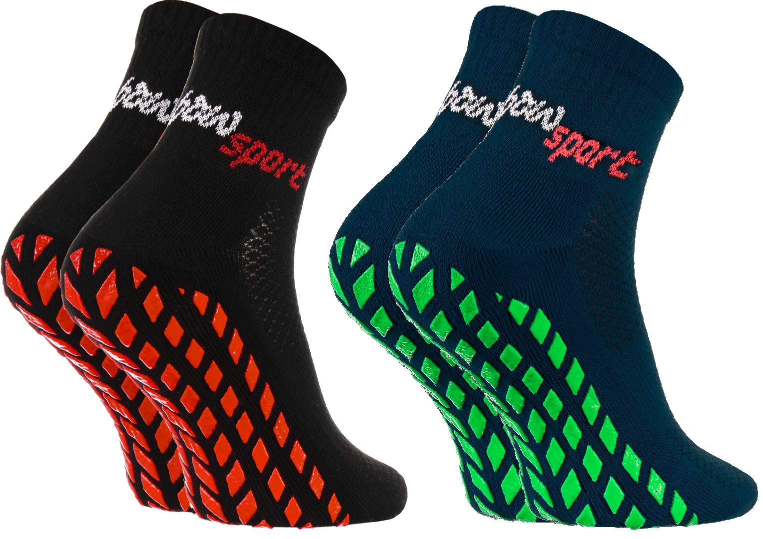 Rainbow Socks - Femme Homme Chaussettes Antidérapantes de Sport