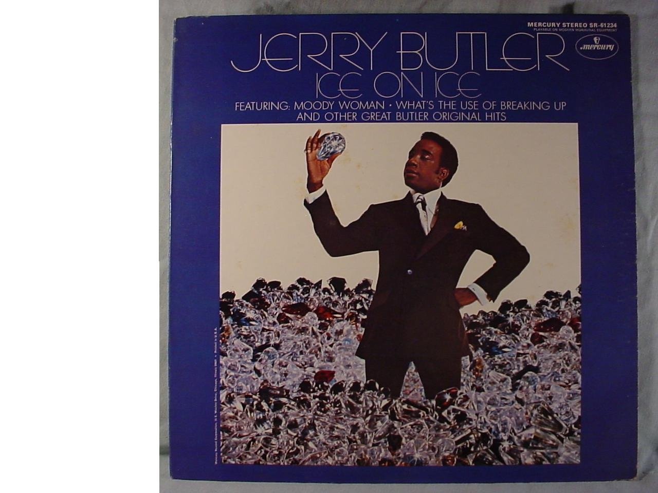 JERRY BUTLER LP, ICE ON ICE (US ISSUE EX/EX VINYL)