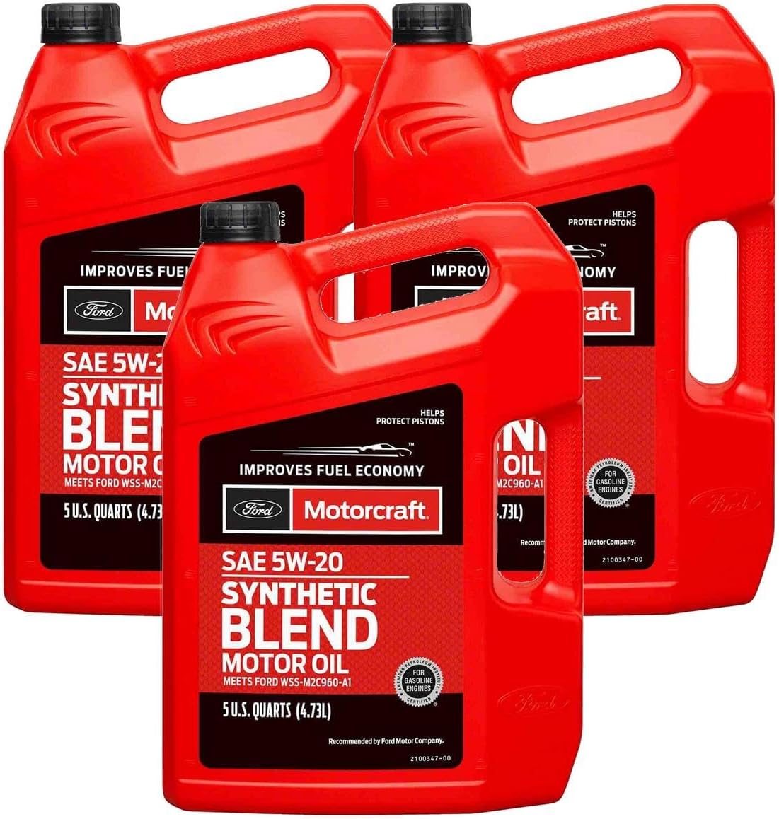 Genuine OEM Premium Synthetic Blend Motor Oil SAE 5W-20-15 Quart