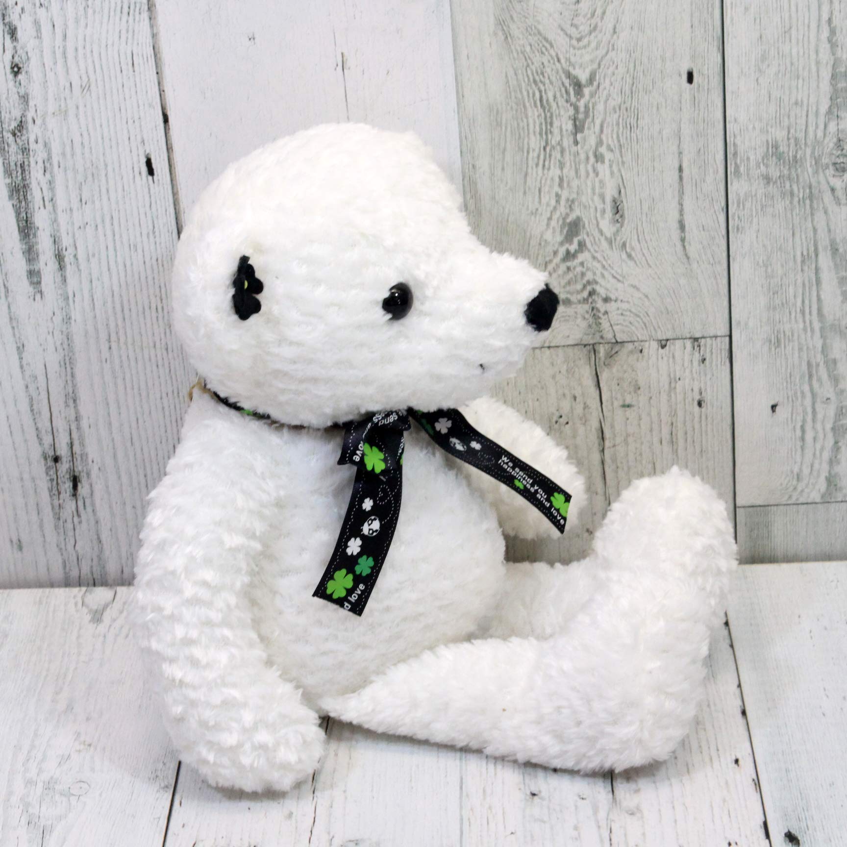 Amazon.co.jp: 幸せを呼ぶくまさんChic S ホワイト : おもちゃ