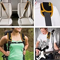 Vista 5 de ZINZ Almohadilla de hombro universal ultra gruesa y transpirable para bolso - Larga y cómoda