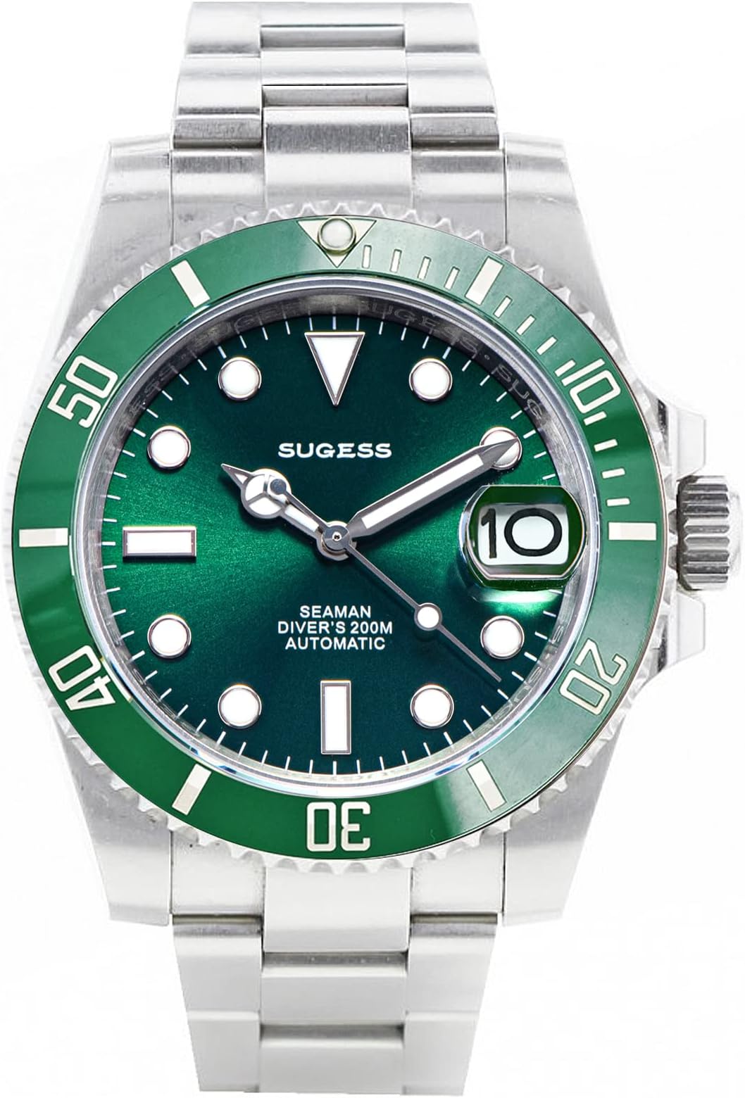 Kaufe Tandorio NH35 MOP Zifferblatt Uhr Für Männer Captain Steel Mechanische Taucheruhr 20Bar Silikonarmband Taucheruhr Zum Preis Ab 181