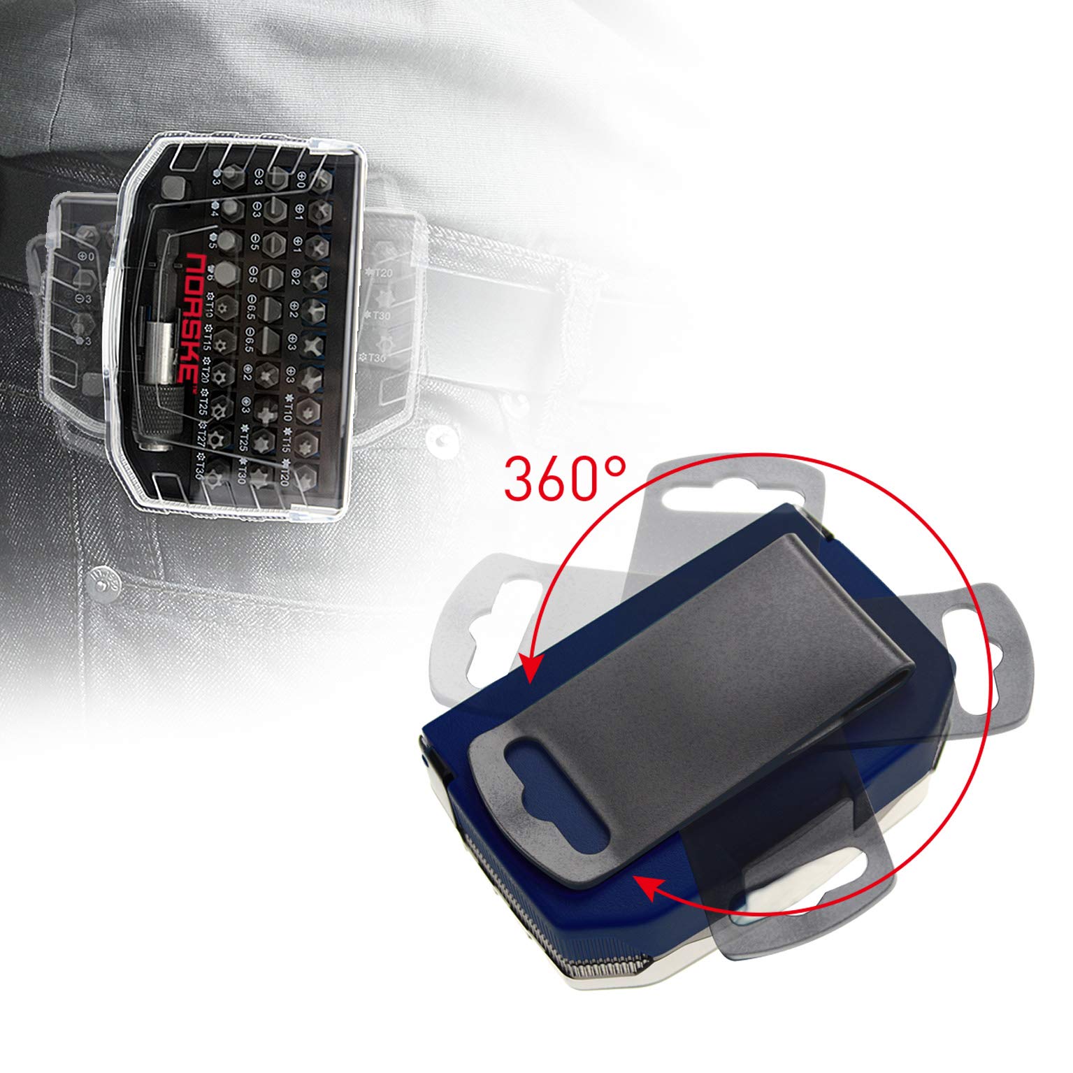 Professional 32 Pièces Jeu D'embouts De Vissage (embout De Vissage Extra Dur, Accessoires Pour Perceuse-visseuse Et Tournevis) - Bricolage