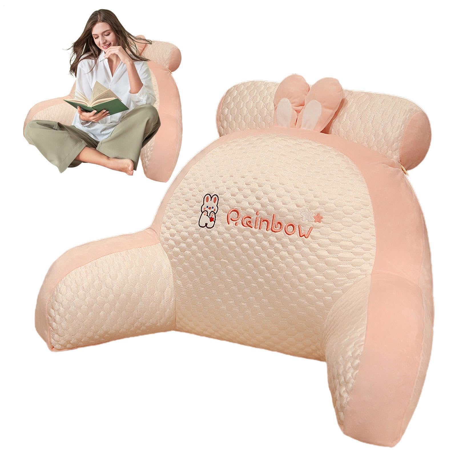 Poggiaschiena per sedersi a , cuscino per leggere il ergonomico lavabile