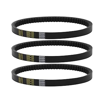 3PCS 203591 Go Kart Drive Belts 30 Series Fit for Yerf-Dog Go Cart Belt 203591-Q43203W for Manco Carter 5.5hp 6.5hp go Kart