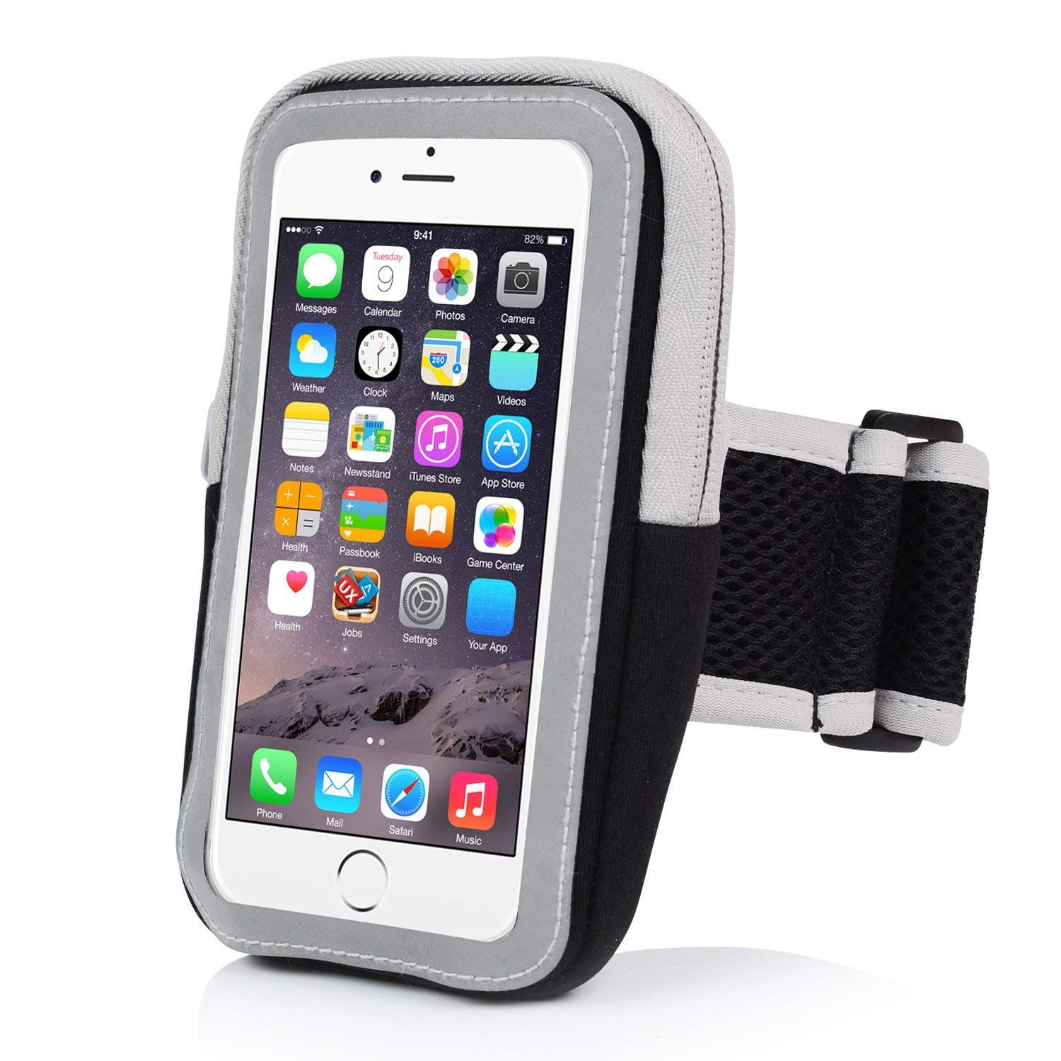CEUTA® Sports Arm Bag/Pouch Universal Waterproof Hand Fitness Mobile Case for Running Hiking Jogging and Gym Activities for All Android and iOS Phones (Up to 5.7" inch) -Colour May Vary-image-5