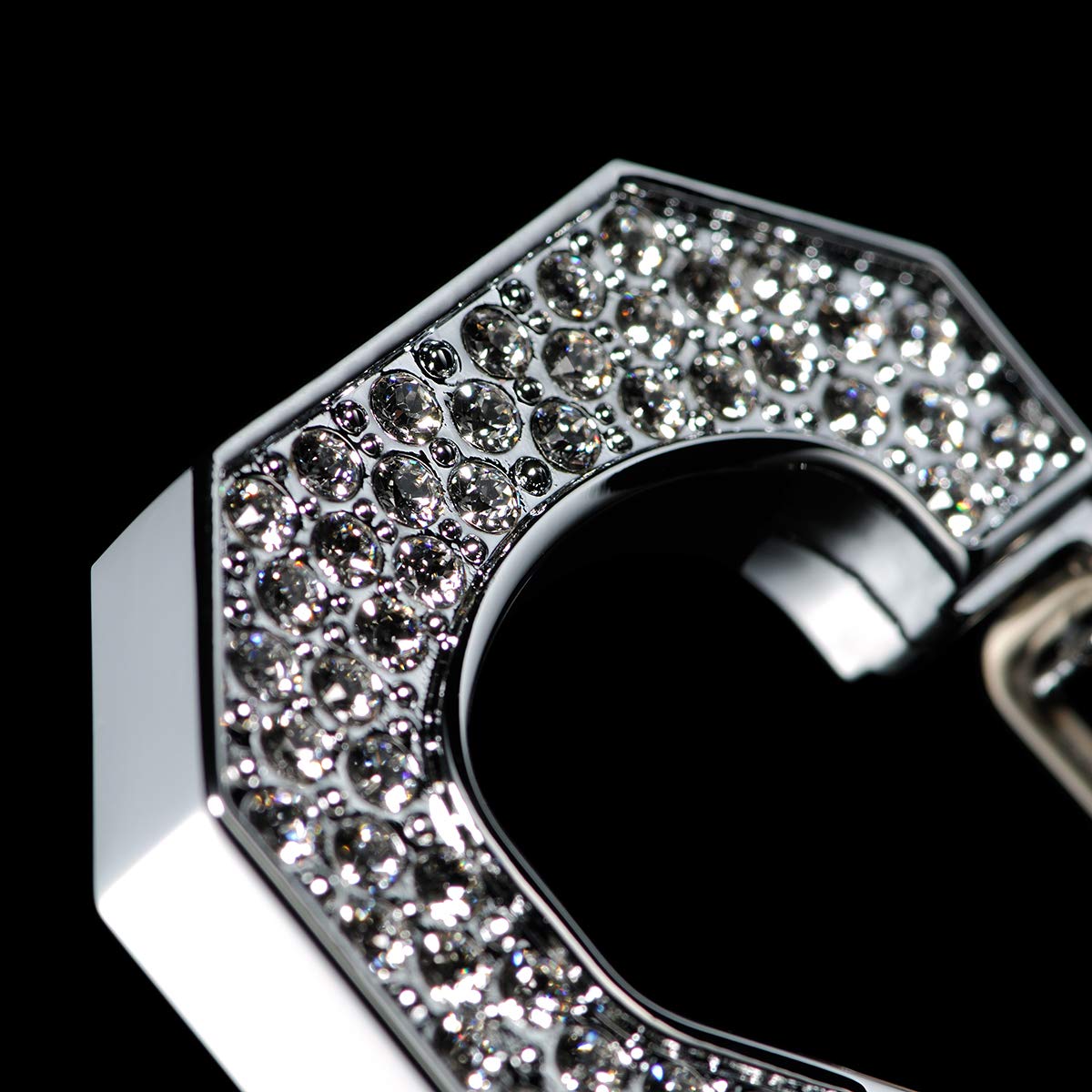 Amazon | DAD ギャルソン D.A.D クリスタル S字カラビナ フック