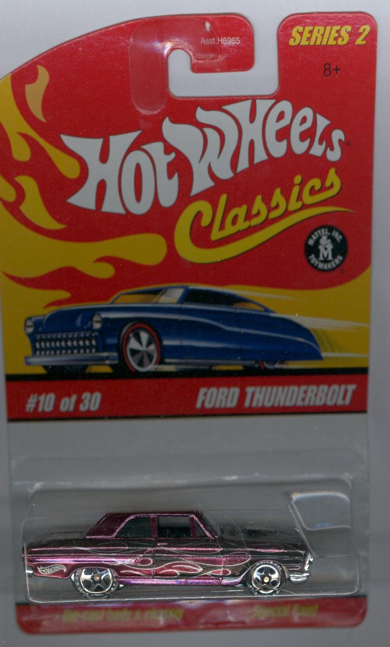 Amazon.com: Hot Wheels Classic Series 2: Ford Thunderbolt : Toys