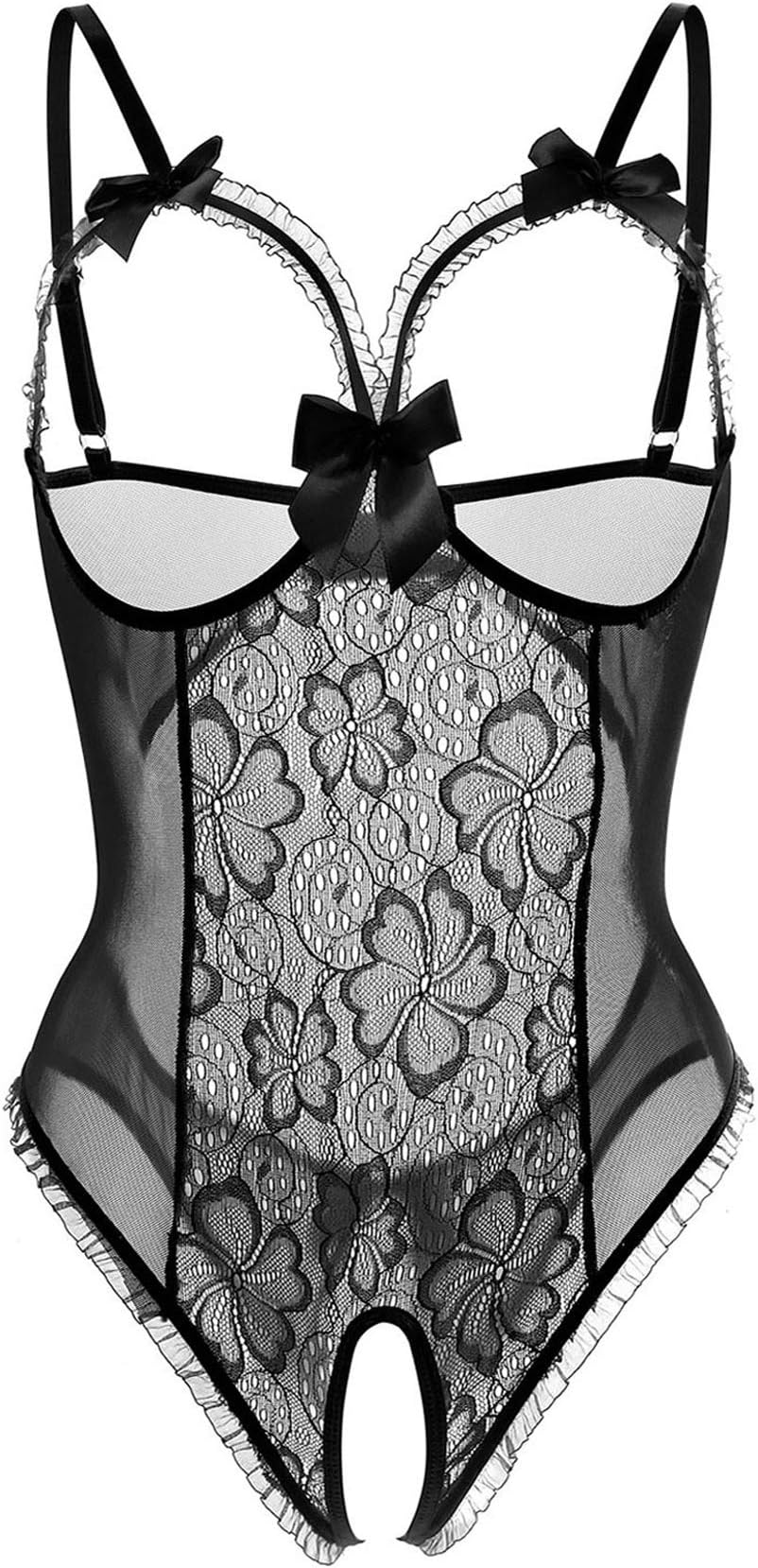 Lingerie for Women One-Piece Teddy Lingerie Sexy Bodysuit Lace Nightie
