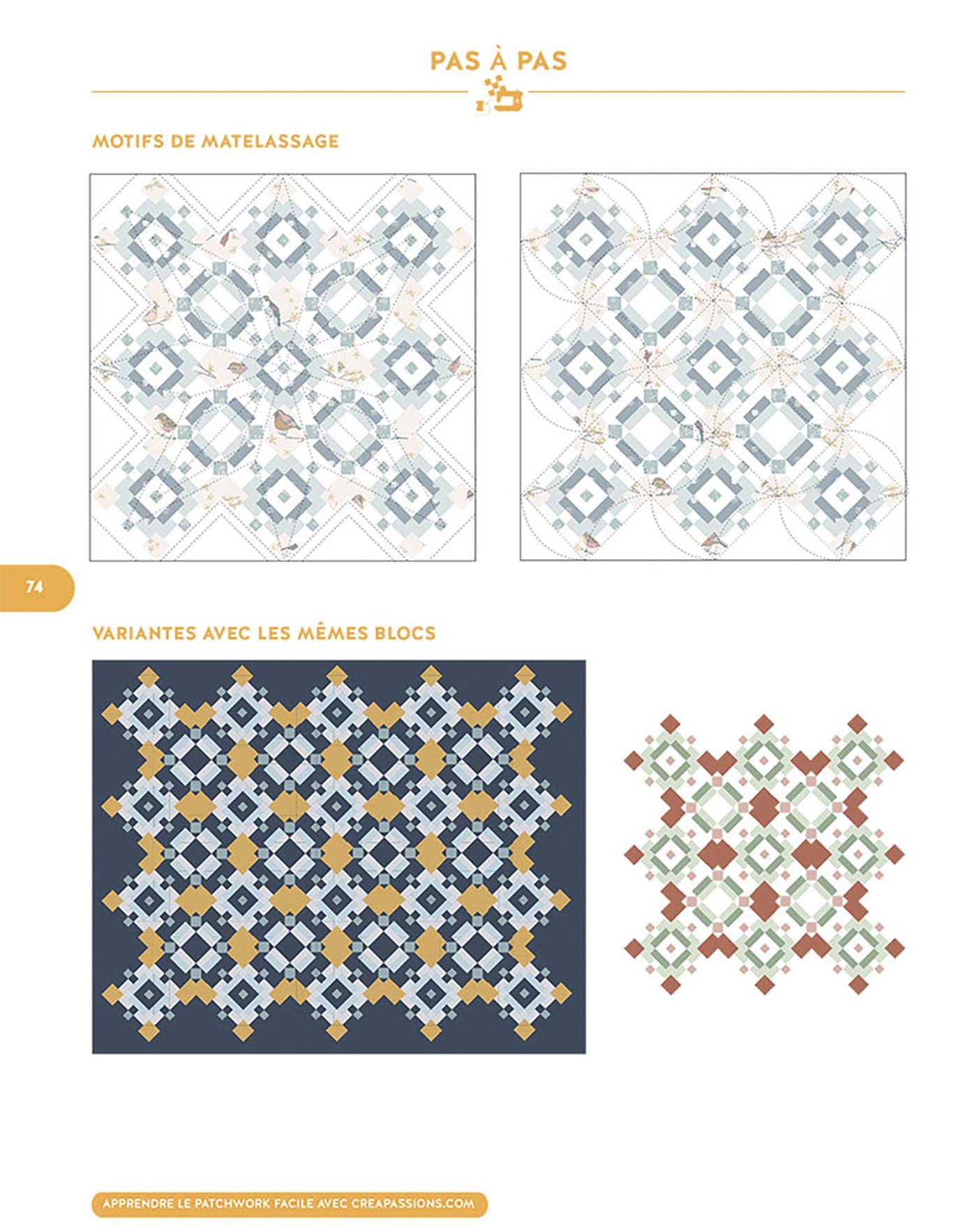 Apprendre le patchwork - Un livre pour tout savoir, pratique et accessible à tous