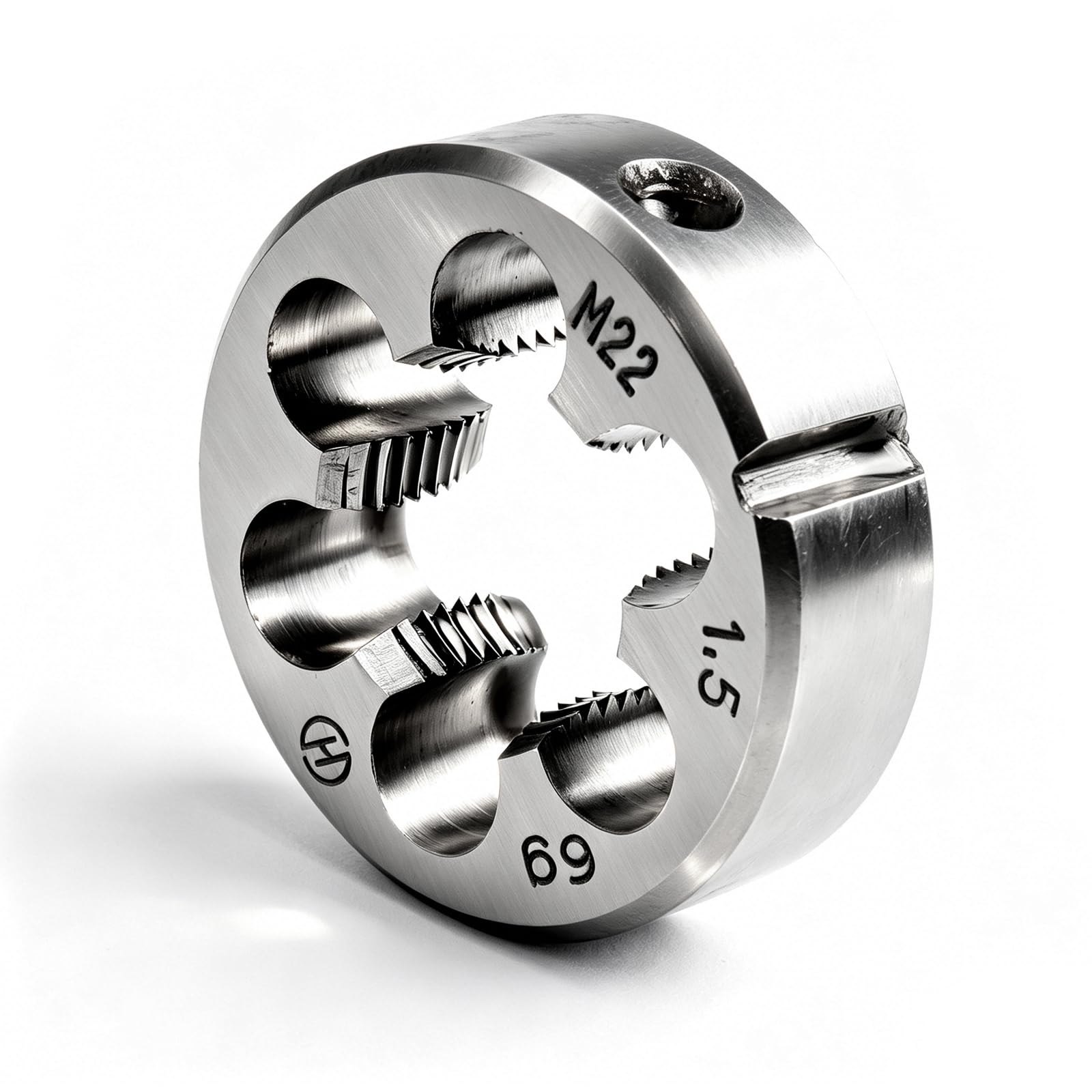 1pc M20 x 1.0 Metric Right Hand Thread Die, Alloy Steel Round Machine Threading Die for Metal Thread Cutting, 1.5mm Pitch (M20 x 1.0) — Amazon image 7
