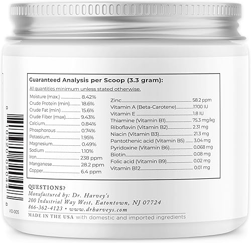 Miniatura 6 de Dr. Harvey's Suplemento multivitamínico y mineral a base de hierbas para perros (7 onzas)