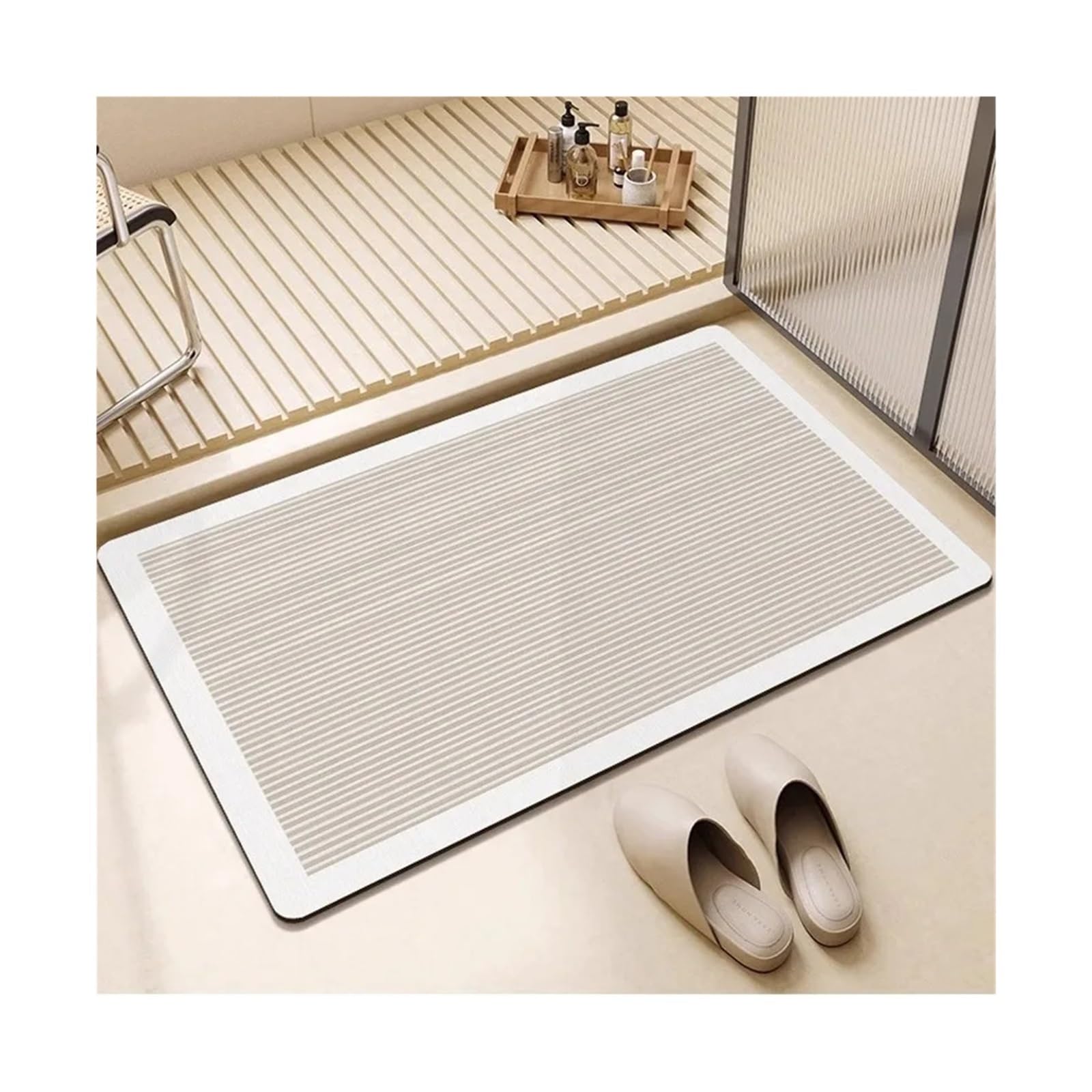Tapis pour porte toilettes et entrée pour garder une maison propre