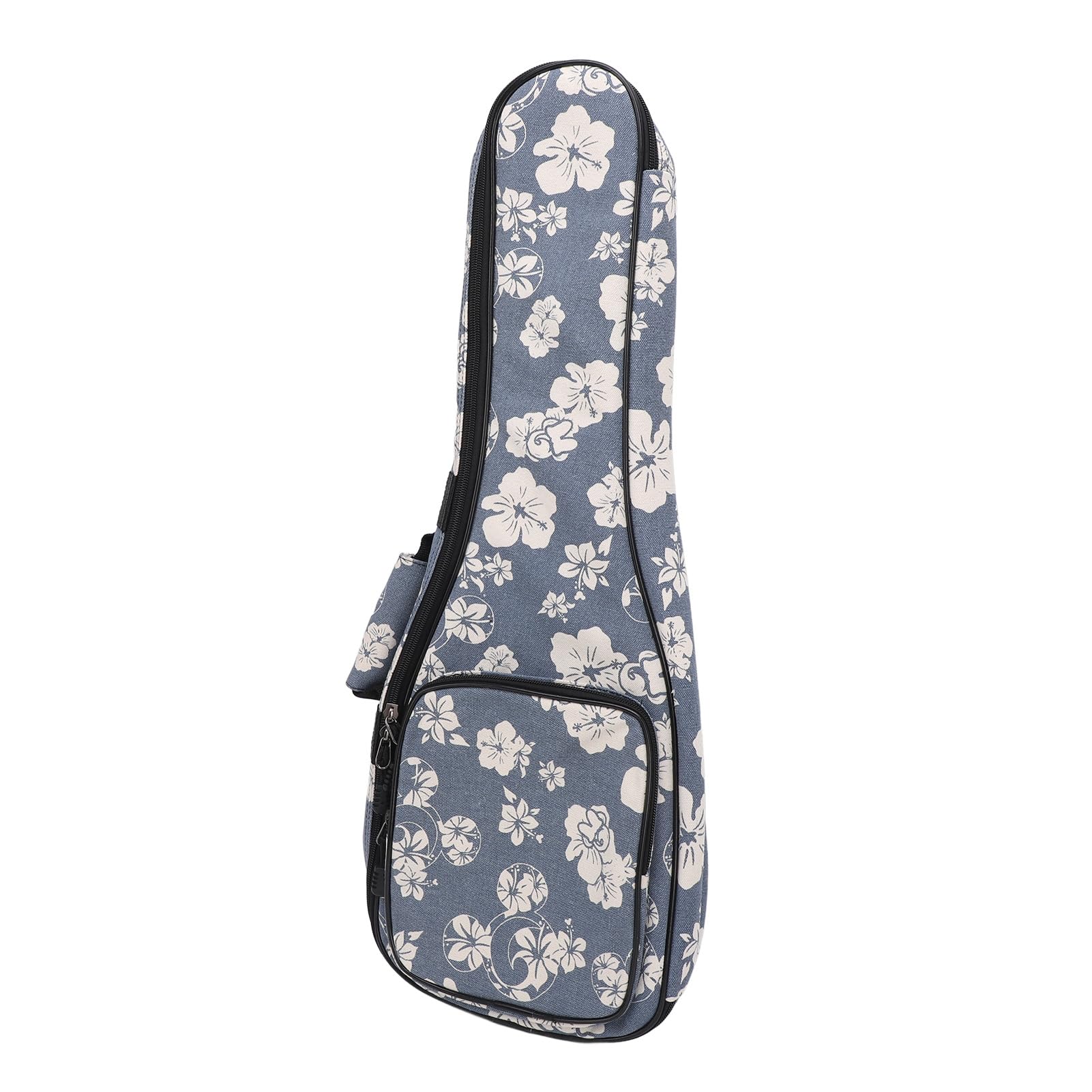 Borsa per Ukulele, Imbottitura Interna in Schiuma di Grande capacità Zaino per Ukulele con Spallacci Regolabili per Concerti, Soprano, Tenore (21 pollici)