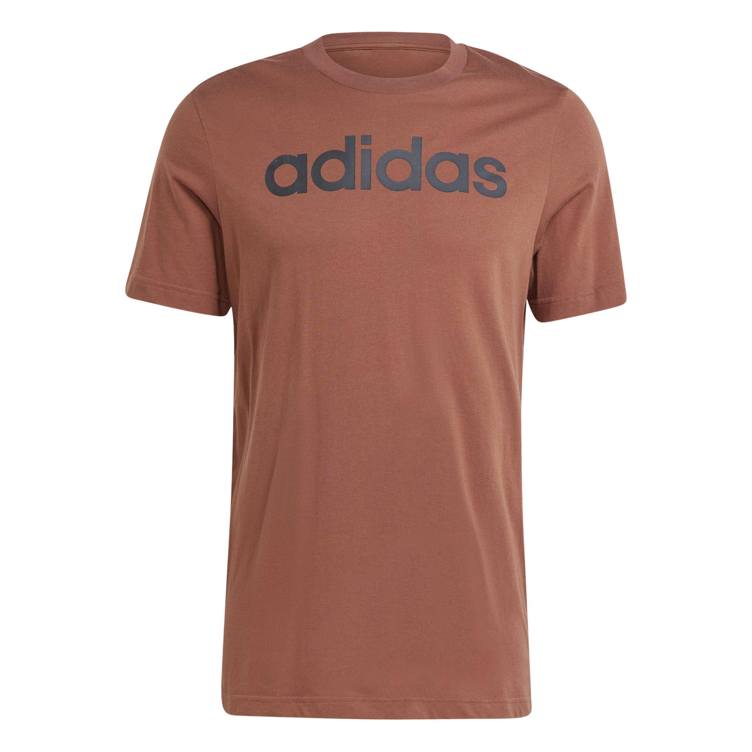 adidas Koszulka Mężczyźni Essentials Single Jersey Linear Embroidered Logo T
