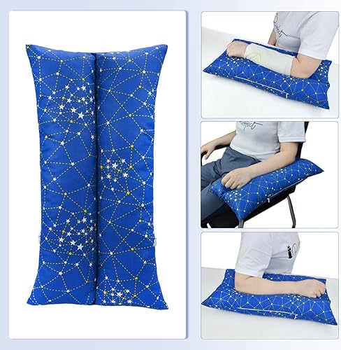 Miniatura 5 de welsoon Almohada de elevación de brazo poscirugía almohada de apoyo de brazo almohadillas para recuperación de cirugía de muñeca de brazo roto