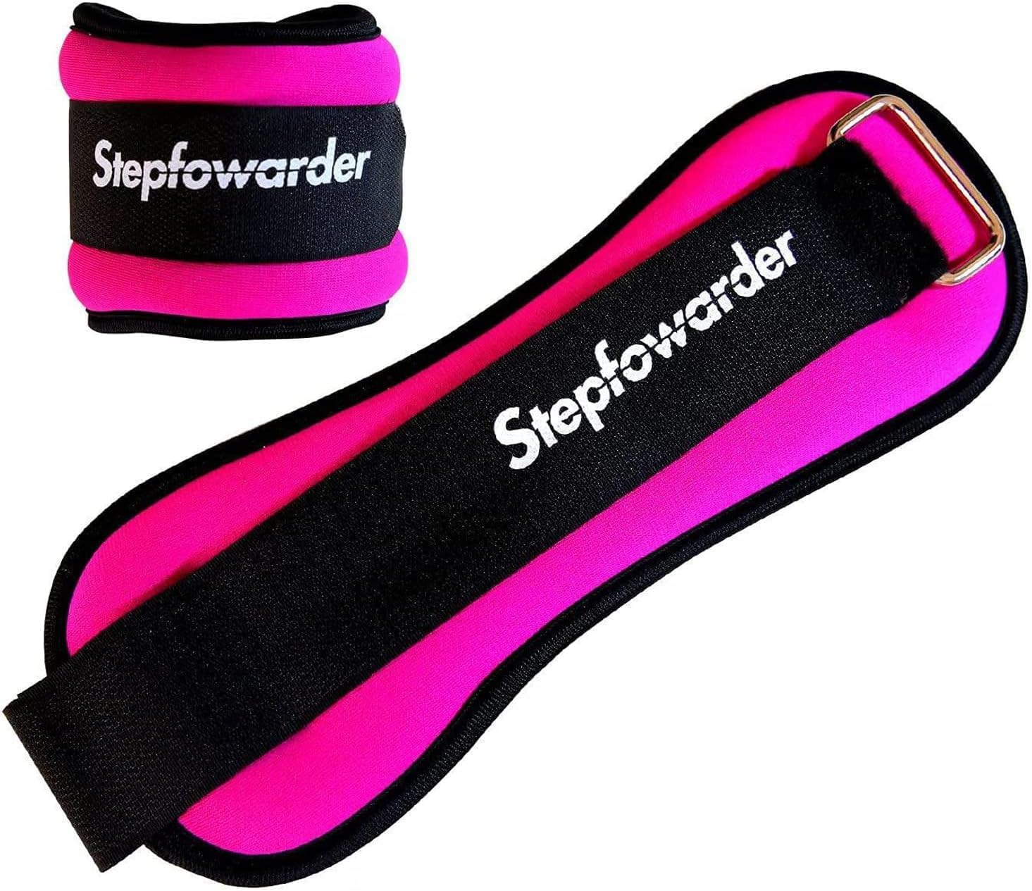 Stepfowarder Ankle and Wrist Weights for Women and Men Kids set of 2, Velcro Straps, Wrist