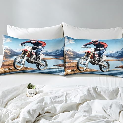 Vista 37 de Erosebridal Funda de edredón roja de coche de carreras para niños y adolescentes, juego de ropa de cama de coche de carreras tamaño Queen, funda