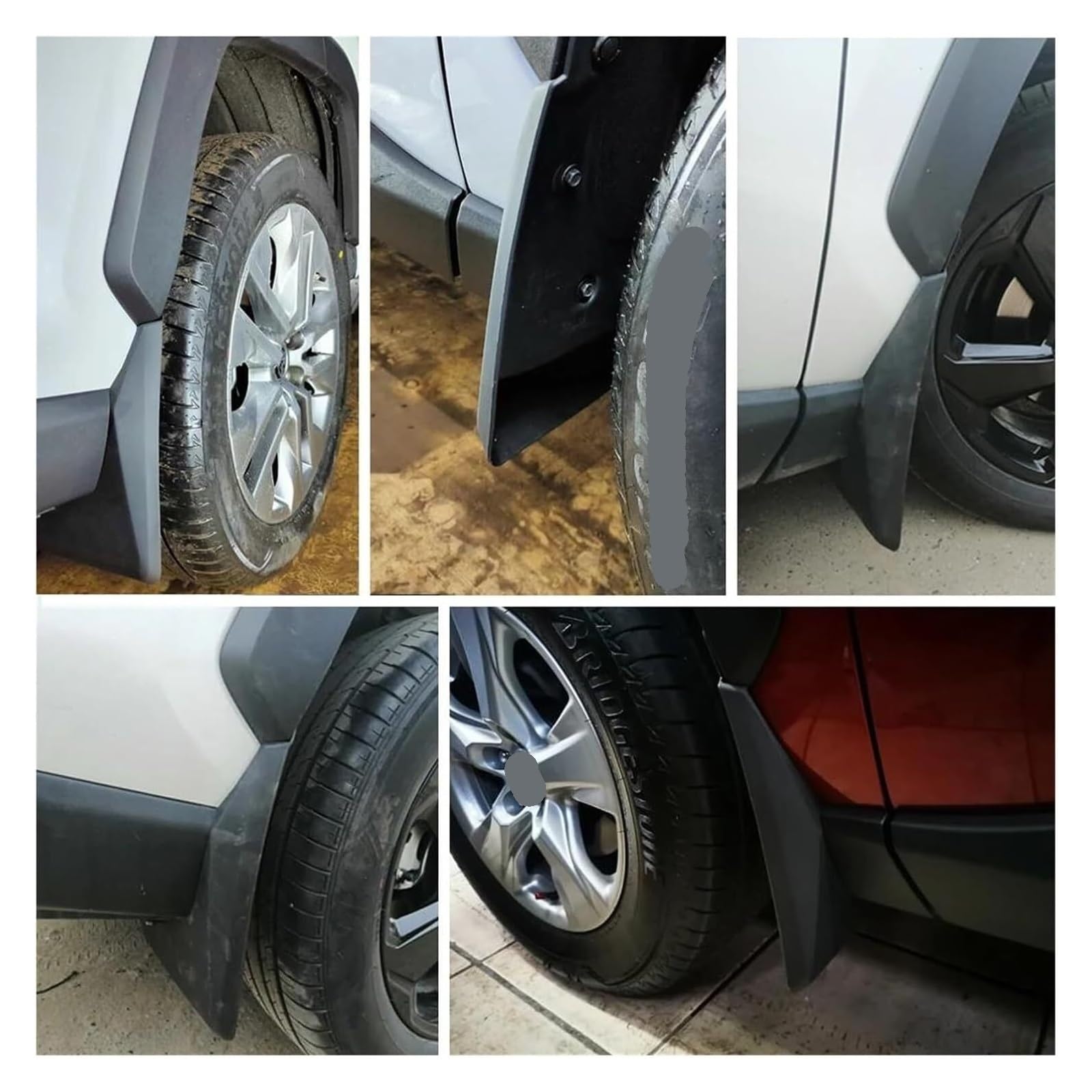 Autokotflügel Schmutzfänger für Toyota für rav4 für Kotflügel Kratzfest Anti Schlamm