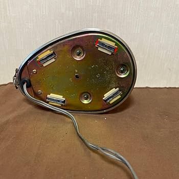 HKFM 101 GFT パトライト 回転灯 12V 覆面 機捜 MIU 赤灯 HKFM-101-Y 流線型回転灯 HKFM/HKFM-Gシリーズ 1個 PATLITE