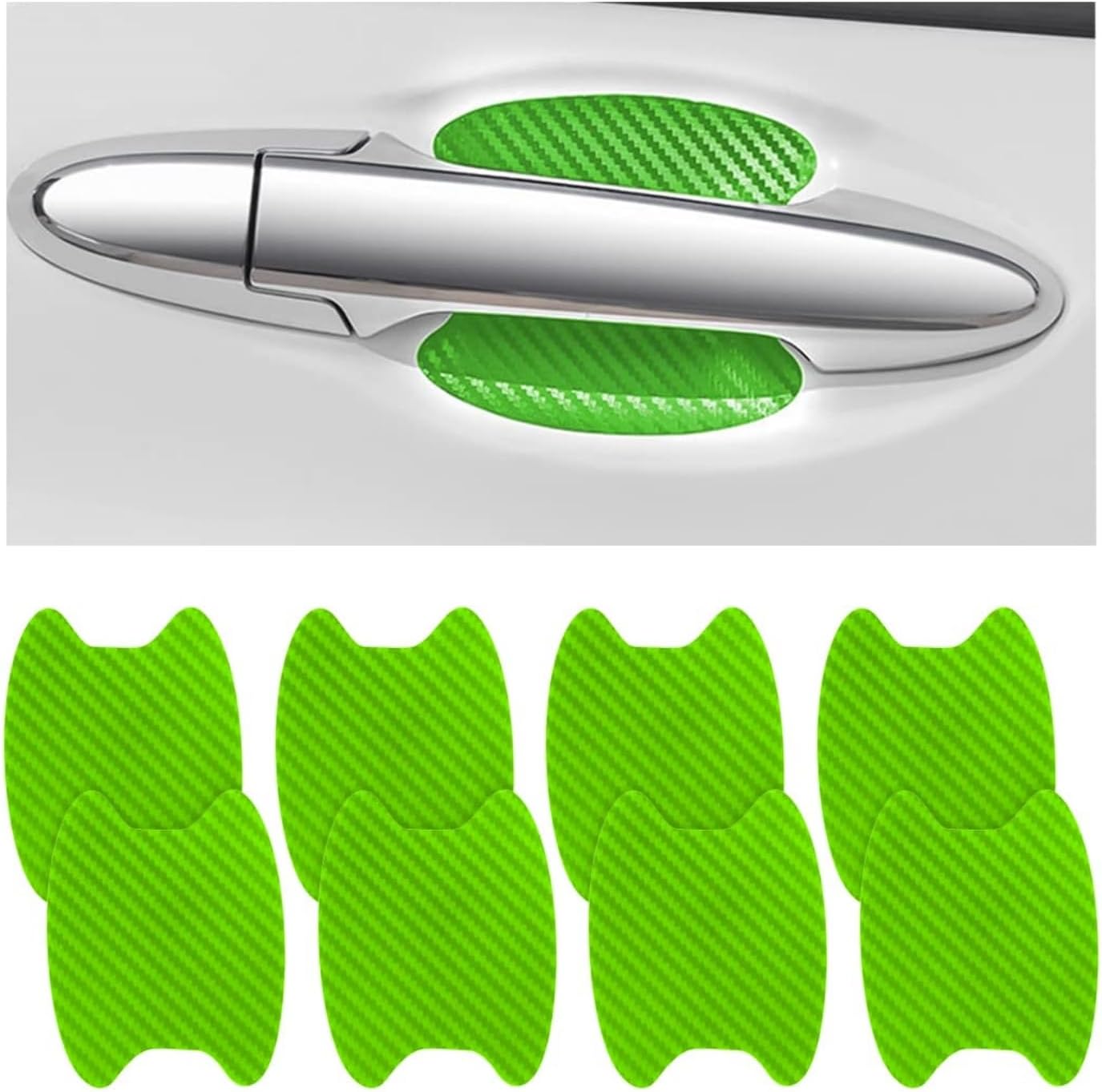 8PCS Car Door Handle Protective Film, for CRV CR-V MK4 2012-2016, Car Door Handle Anti-Scratch Covers, Auto Door Cup Protective Sticker,E