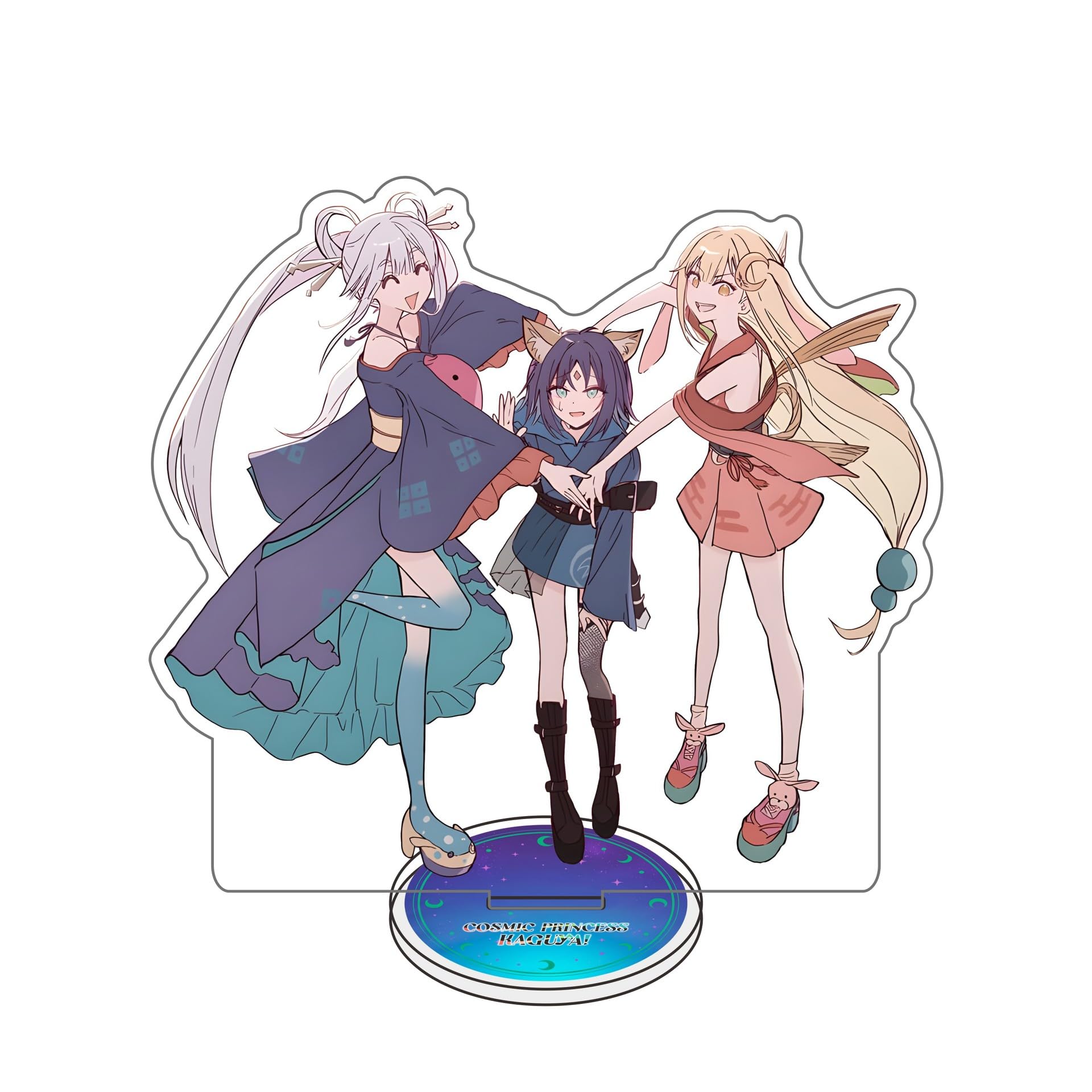 Amazon.co.jp: 超かぐや姫！ アクリルスタンド 15cm 台座付き アクリル