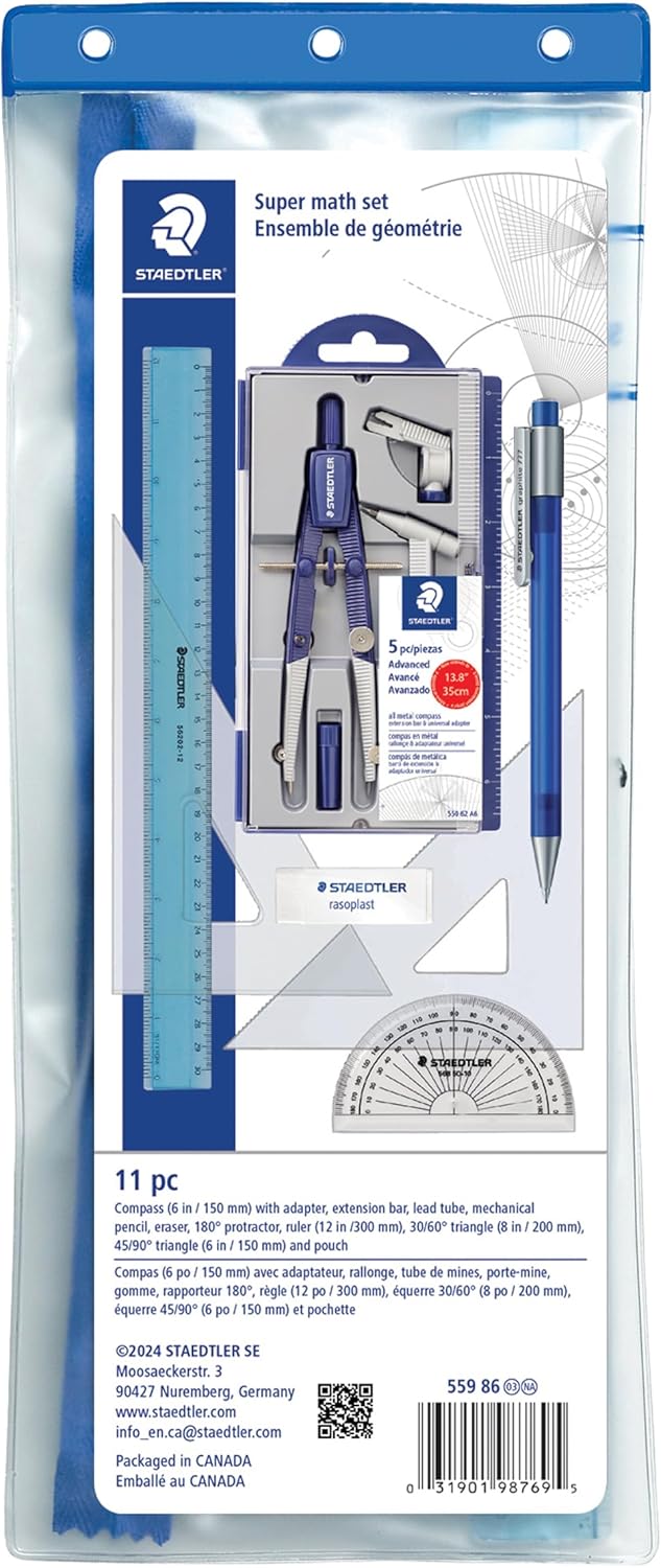 STAEDTLER MARS SUPER MATH SET 559 86