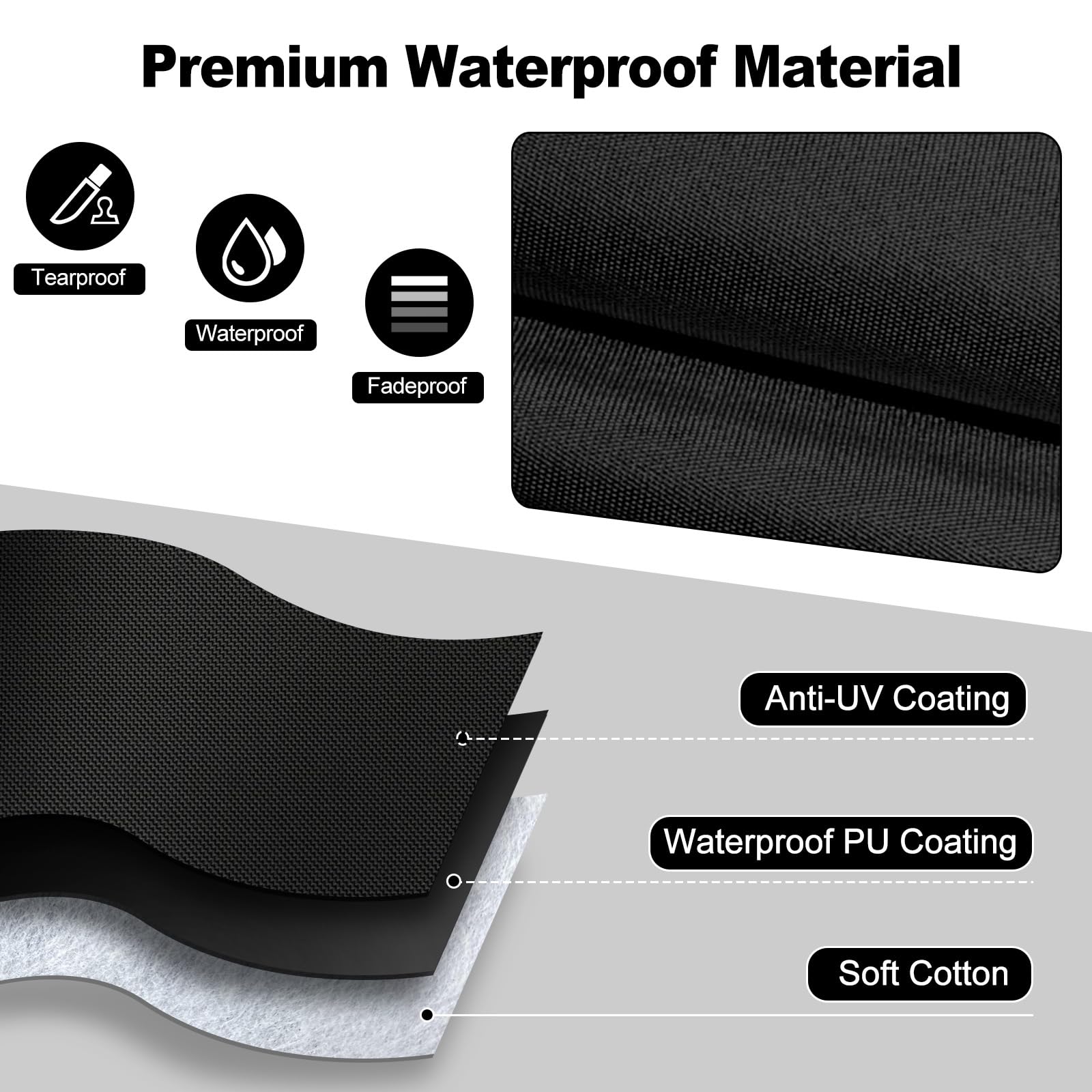 Funda de coche impermeable para Dacia Bigster/Renault Boreal 2024-2025, cubierta completa para coche, lona para invierno, verano, todo tipo de climas, cubierta con cremallera, con cierre de puerta