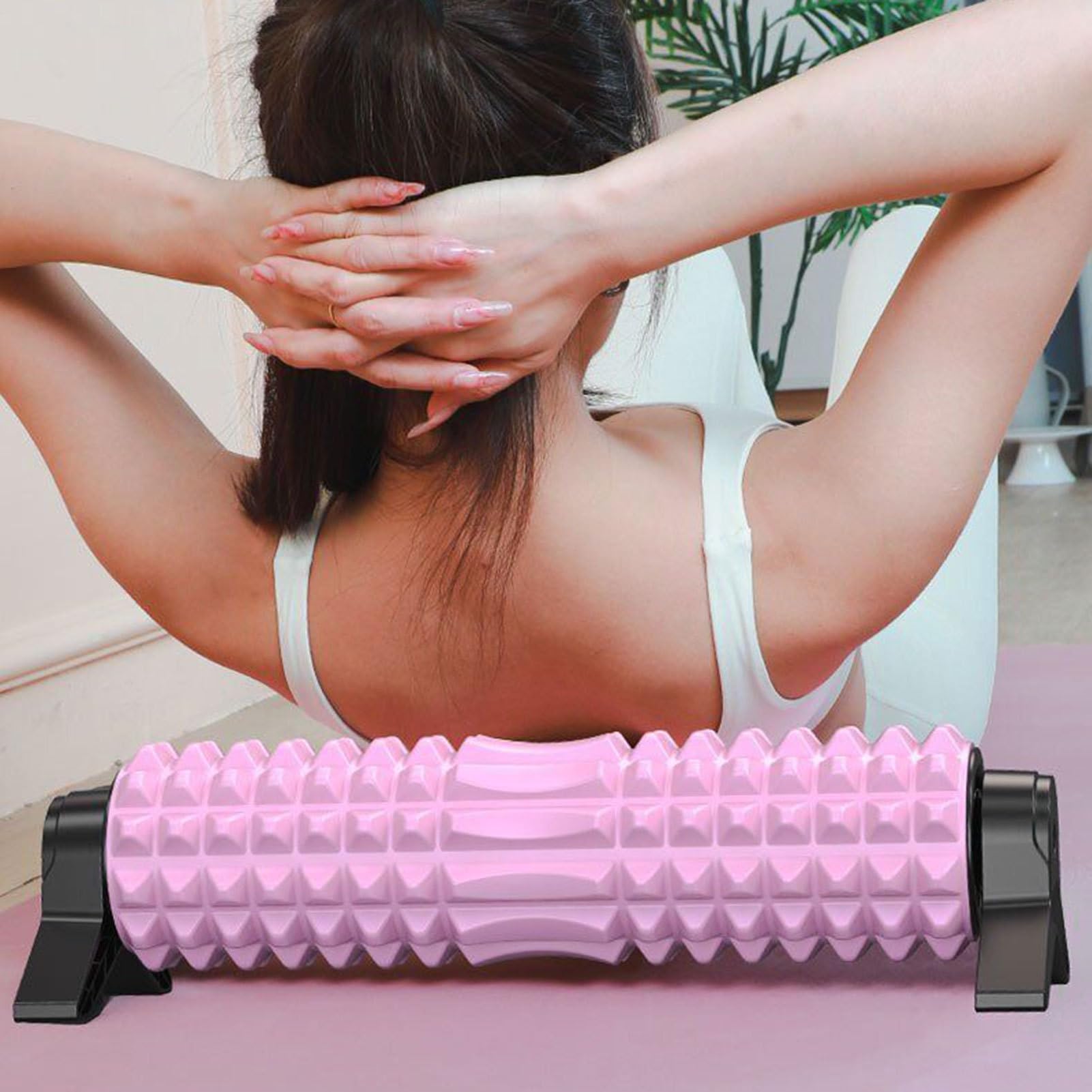 Schaumstoffrolle Runde Massagerolle Sportgerät | Workout Erholung Faszienrolle Für Rücken Füße Beine Nacken Schultern Pilates Home Gym Workout Regeneration Für Männer Und