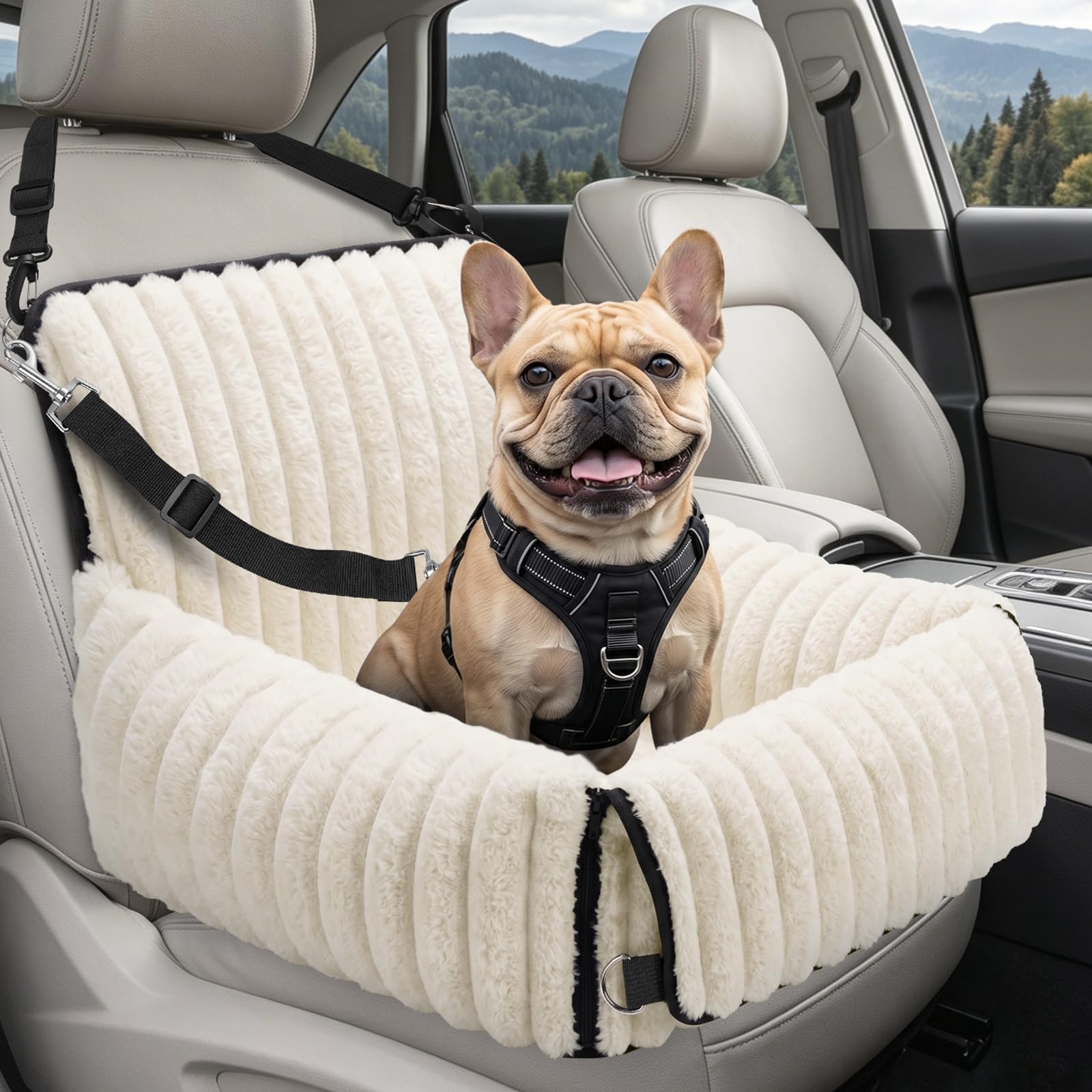 MIXJOY 6-in-1 Dog Car Seat