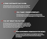 Vista 7 de C4 Corvette - Funda para interior de automóvil, satén elástico Ultraguard de ajuste personalizado, el mejor ajuste de gama alta con bolsa