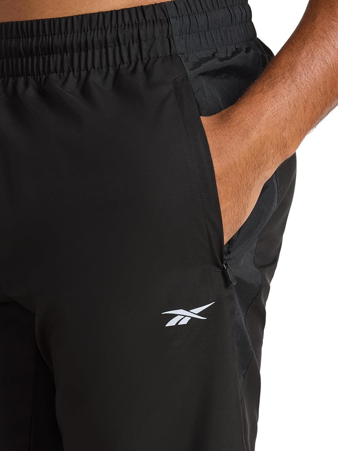 Reebok Mens Running Pant, Standard Fit, 31” Inseam, Lightweight Poly Fabric - Image 5