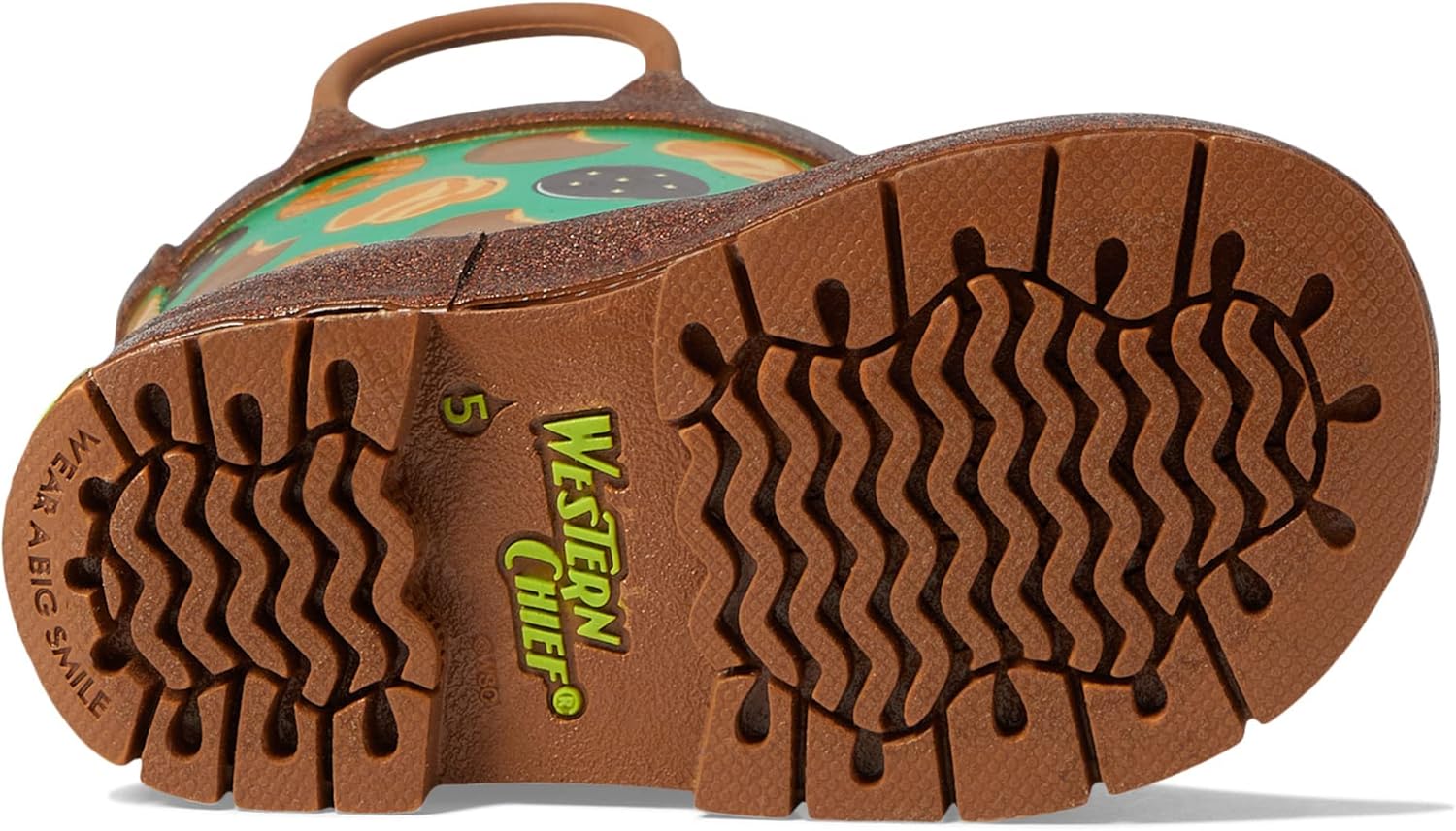 Western Chief Girls' It's Raining Cookies Rain Boot (Toddler/Little Kid/Big Kid)
